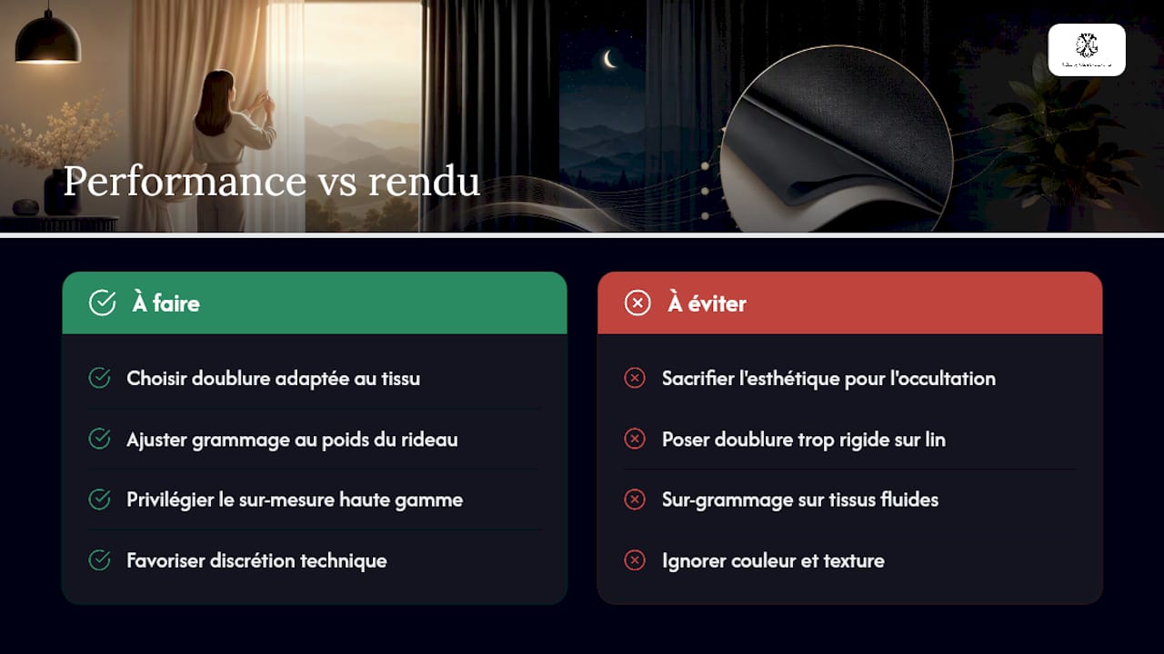 Concilier performance thermique et rendu décoratif — overview diagram