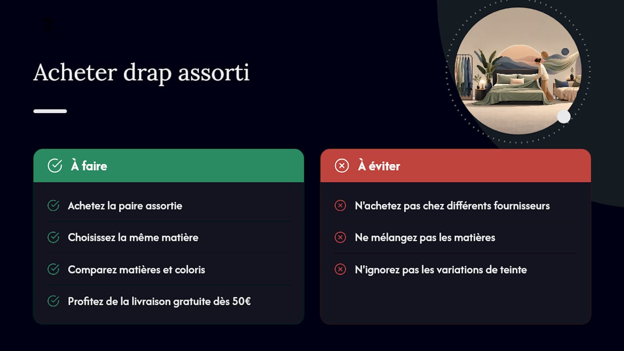 Où trouver des draps plats et housses assortis pour votre chambre — overview diagram