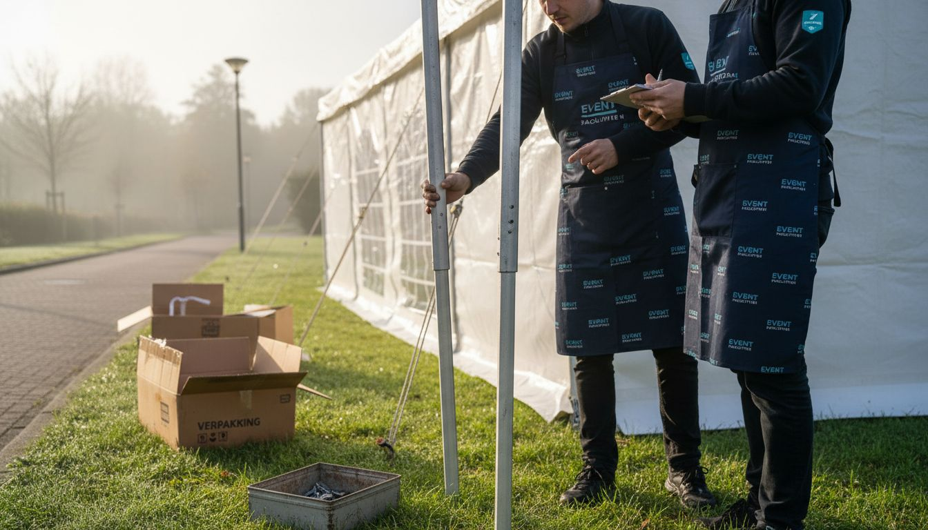 Verschil Vouwtent en Partytent: Beste Keuze Voor Foodtrucks 2 Materiaalkeuze: wat is het verschil tussen een vouwtent en een partytent?