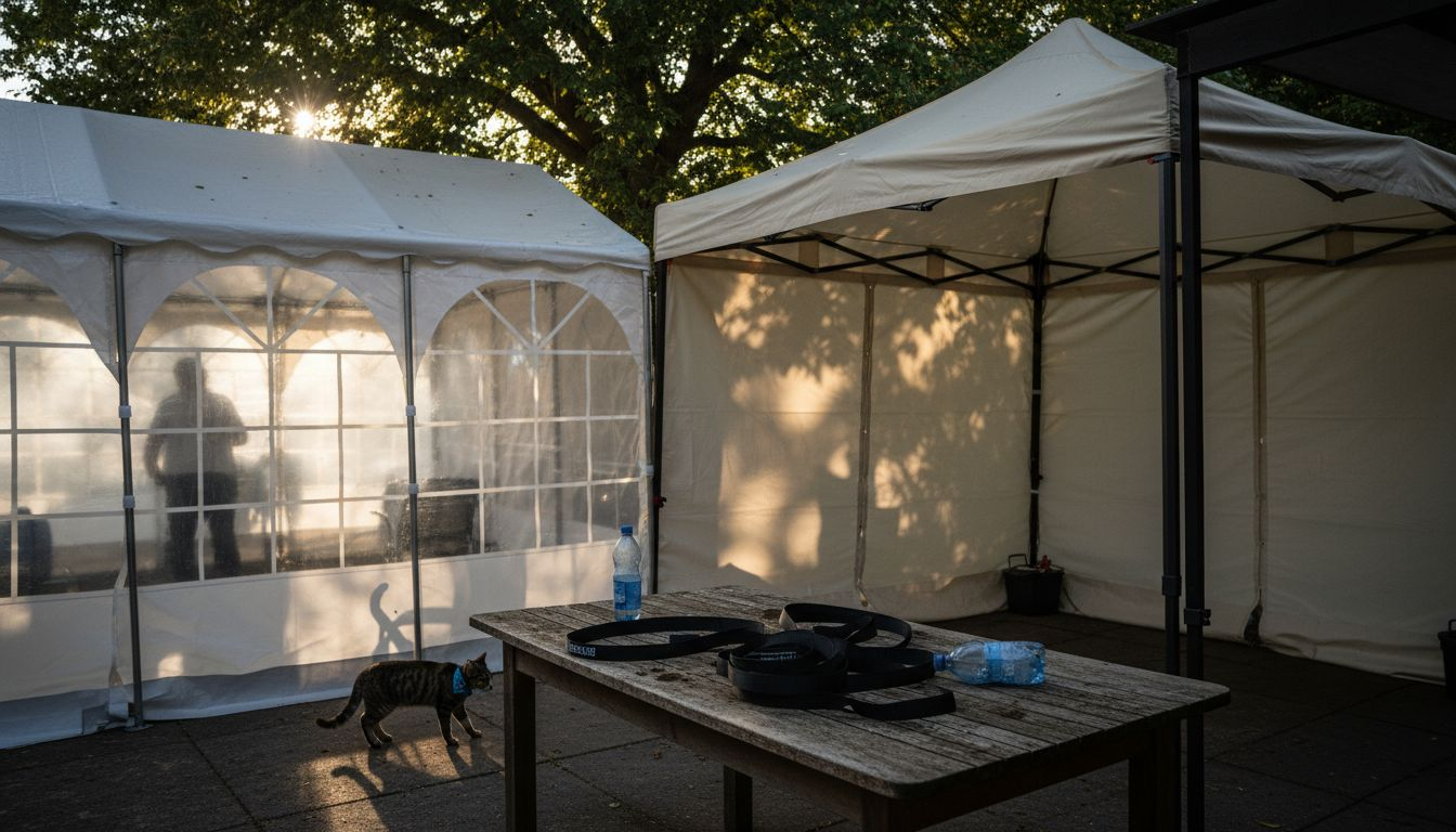 Professionele tenten vs particuliere tenten: Welke past bij jouw tuinfeest? 1 Wat is het verschil in materialen tussen professionele en particuliere tenten?