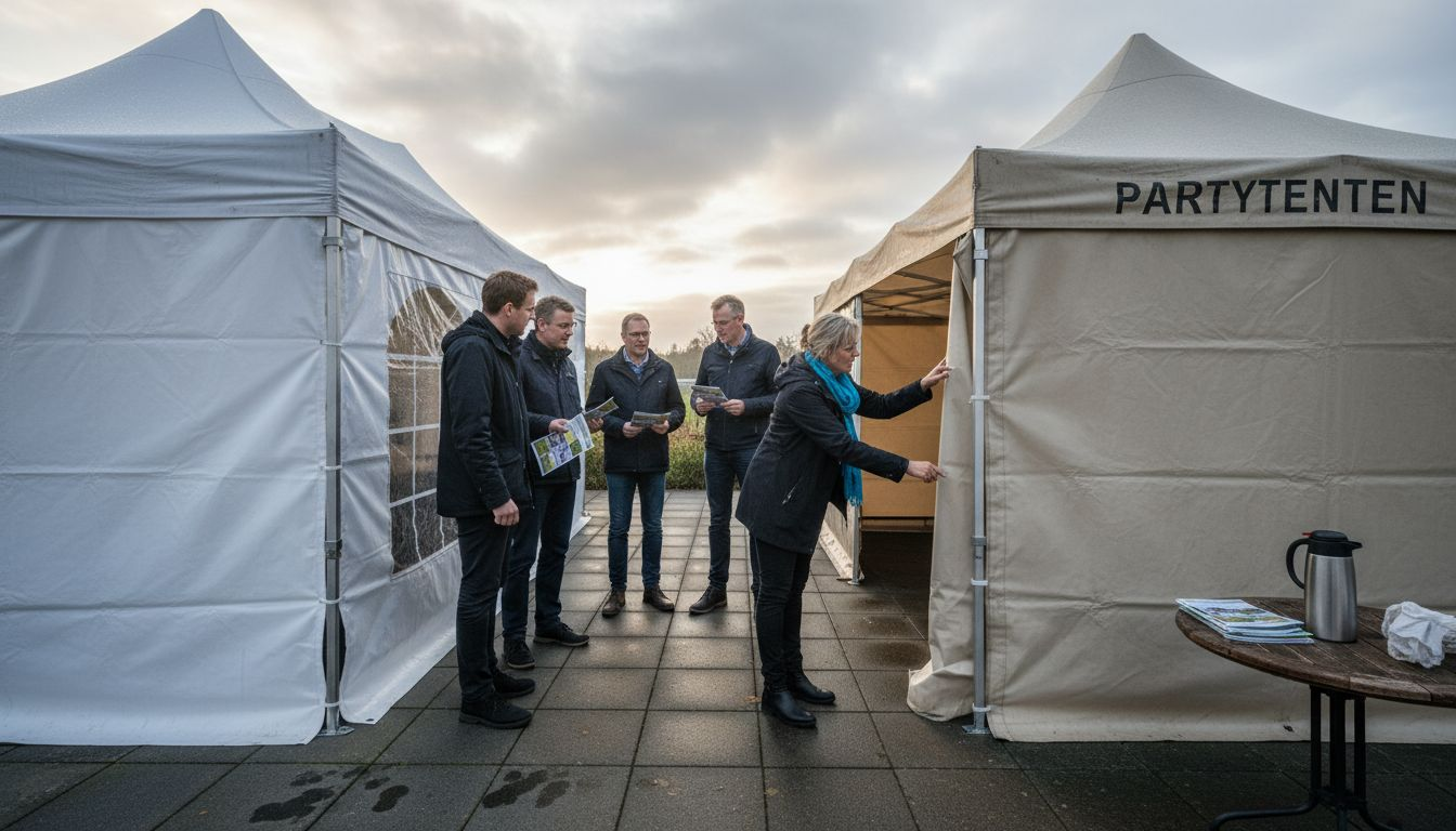 Tent kopen voor communiefeest: complete checklist voor ouders 2 Welke materialen zijn het meest geschikt voor een feesttent in de buitenlucht?