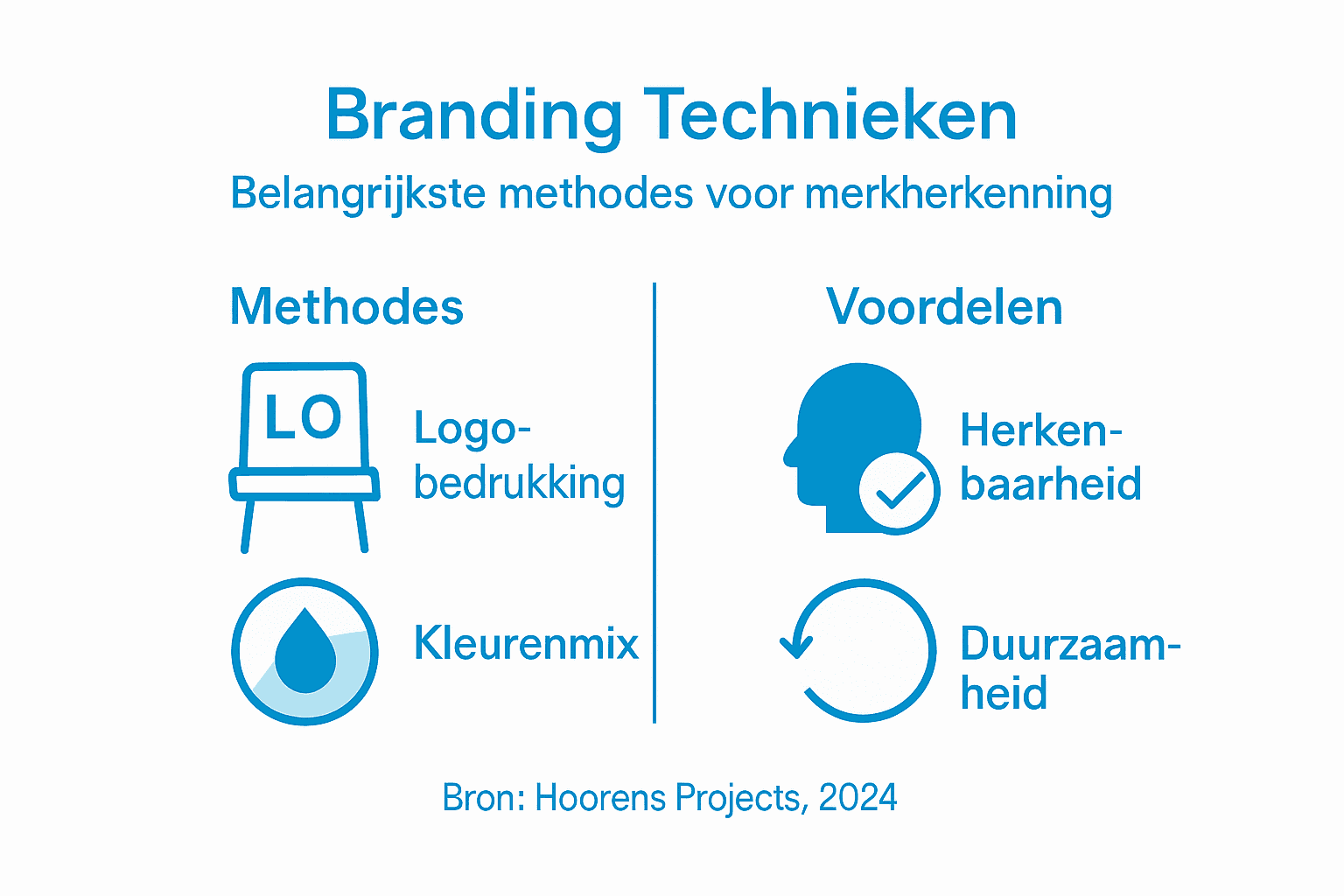 Gepersonaliseerde Branding: Zet Eventmeubilair Om in Merkzichtbaarheid 2 Infographic: een overzicht van brandingmogelijkheden voor eventmeubilair