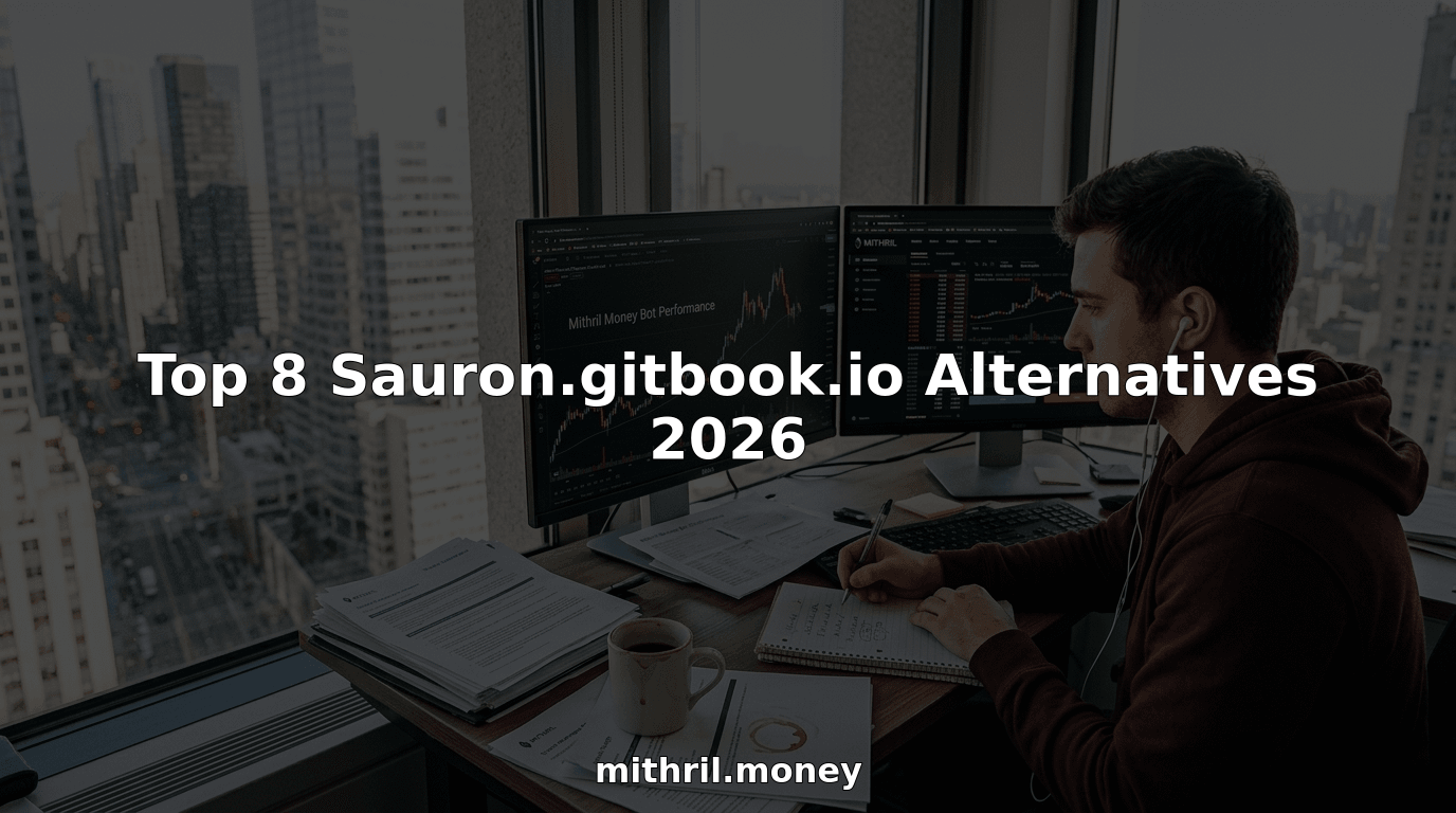 Trader monitoring crypto platforms in corner office