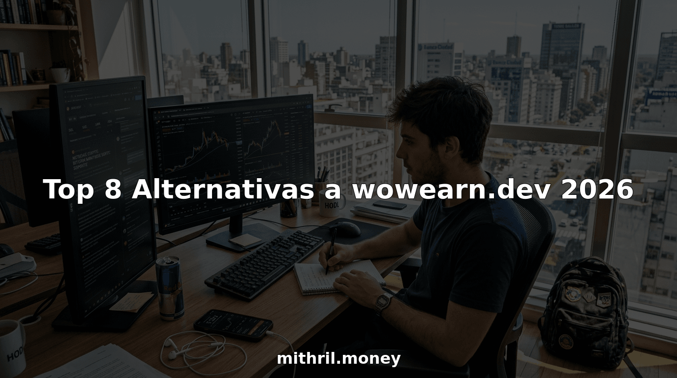 Operador de criptomonedas analizando gráficos en su oficina en pleno centro de la ciudad.