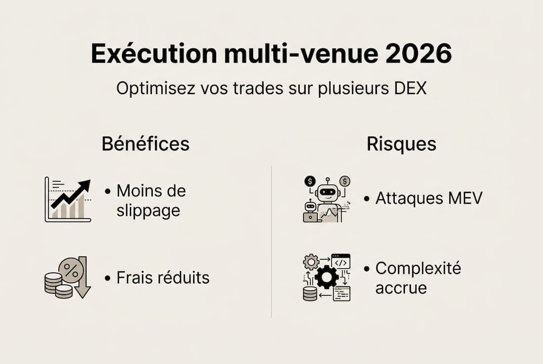 Présentation visuelle claire des avantages et des inconvénients du trading sur plusieurs plateformes