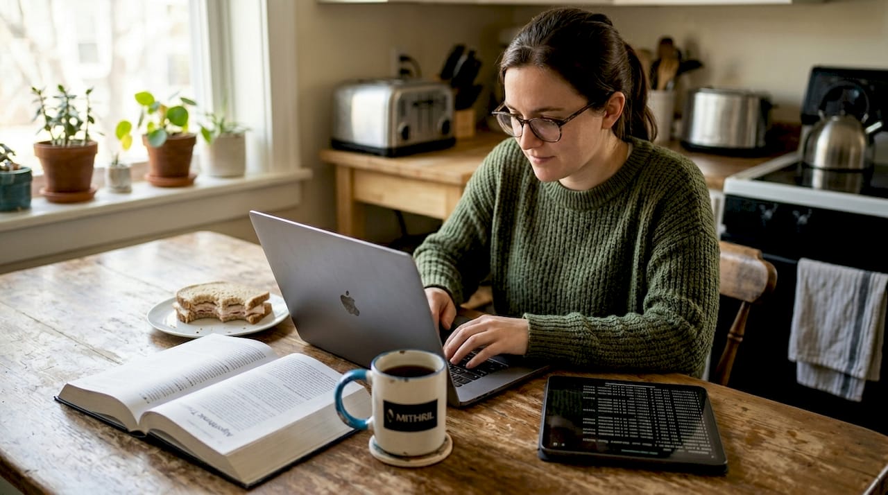 Algorithmic trading bot development at kitchen table