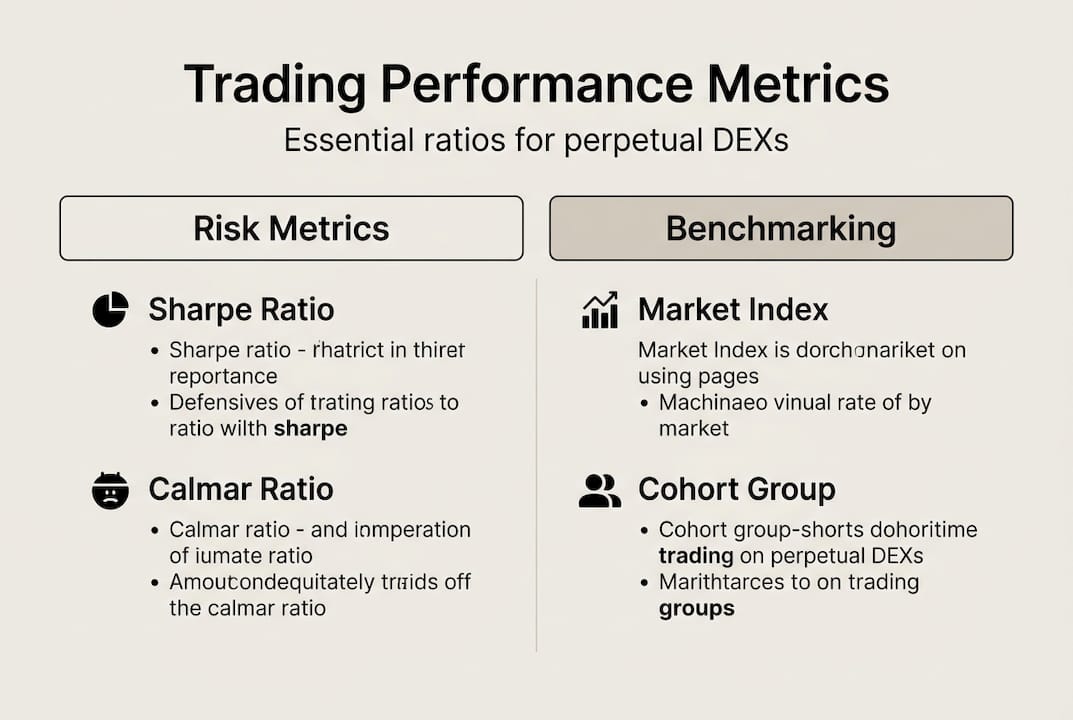 Infographic of trading metrics and benchmarking