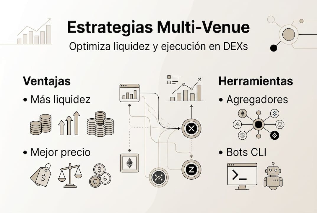 Infografía: ventajas clave de las estrategias en múltiples mercados
