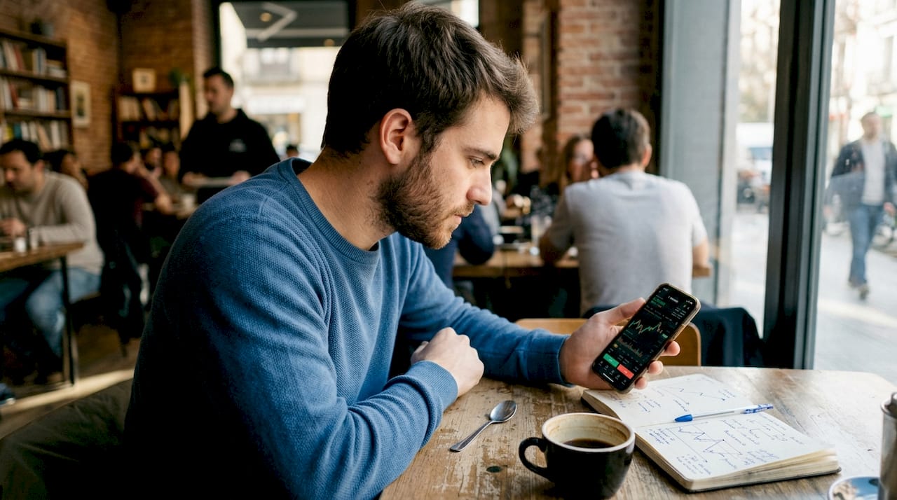 Un operador está evaluando realizar una compra importante en el exchange.