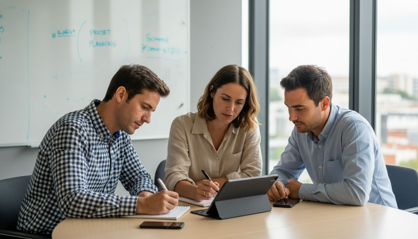Atelier d’équipe sur la mise en place de l’IA en PME
