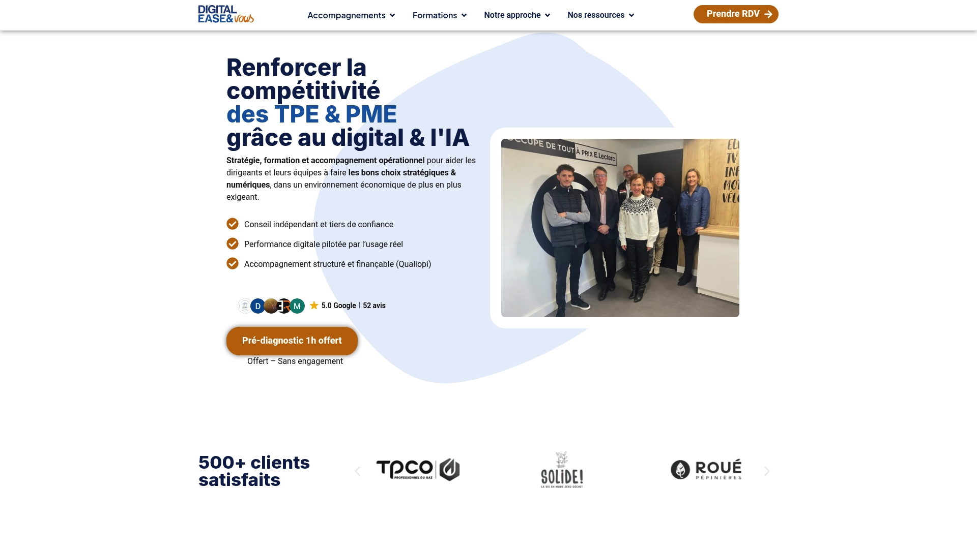 Top 8 Meilleurs Cabinets de Conseil Numériques en 2026 1 Product Screenshot
