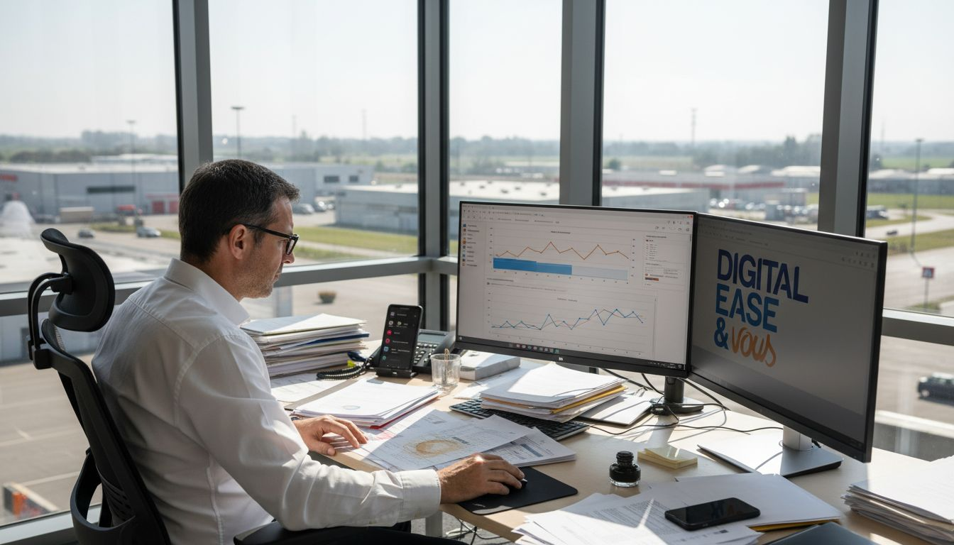 Le dirigeant de PME accède à ses données en temps réel pour piloter son activité.