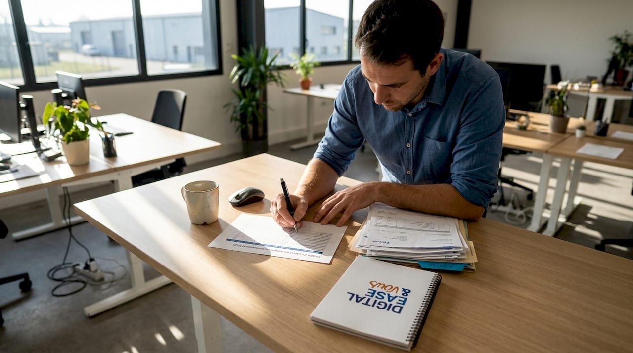 Un manager en train d’évaluer le retour sur investissement des projets d’automatisation