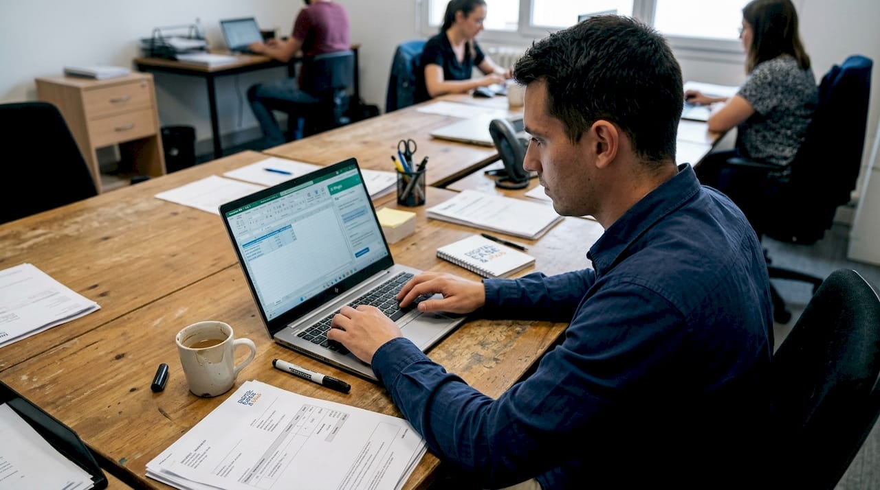 Un collaborateur qui s’appuie sur une extension d’intelligence artificielle pour optimiser ses missions professionnelles.