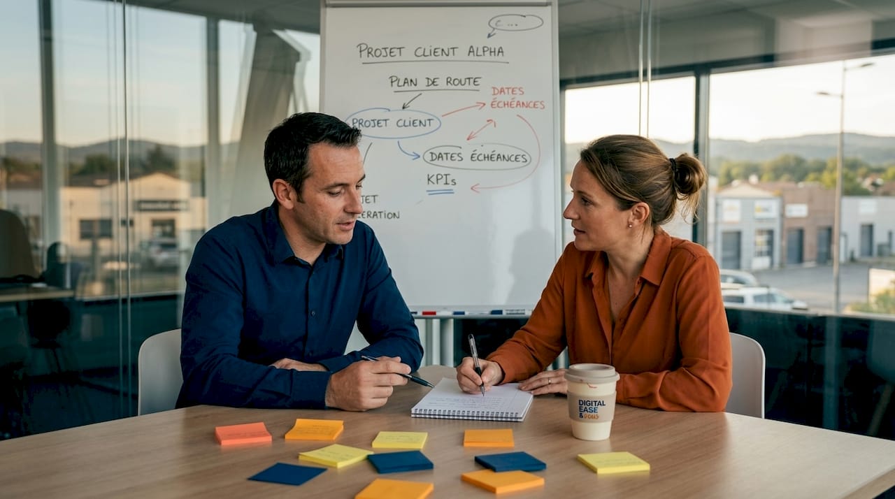 Les équipes se mobilisent pour préparer la transition vers l’automatisation.