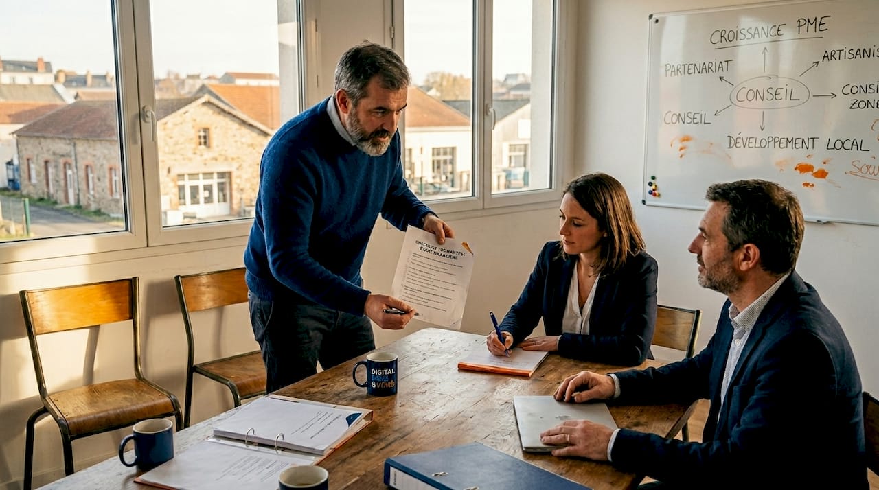 Consultant coaching Nantes small business owners