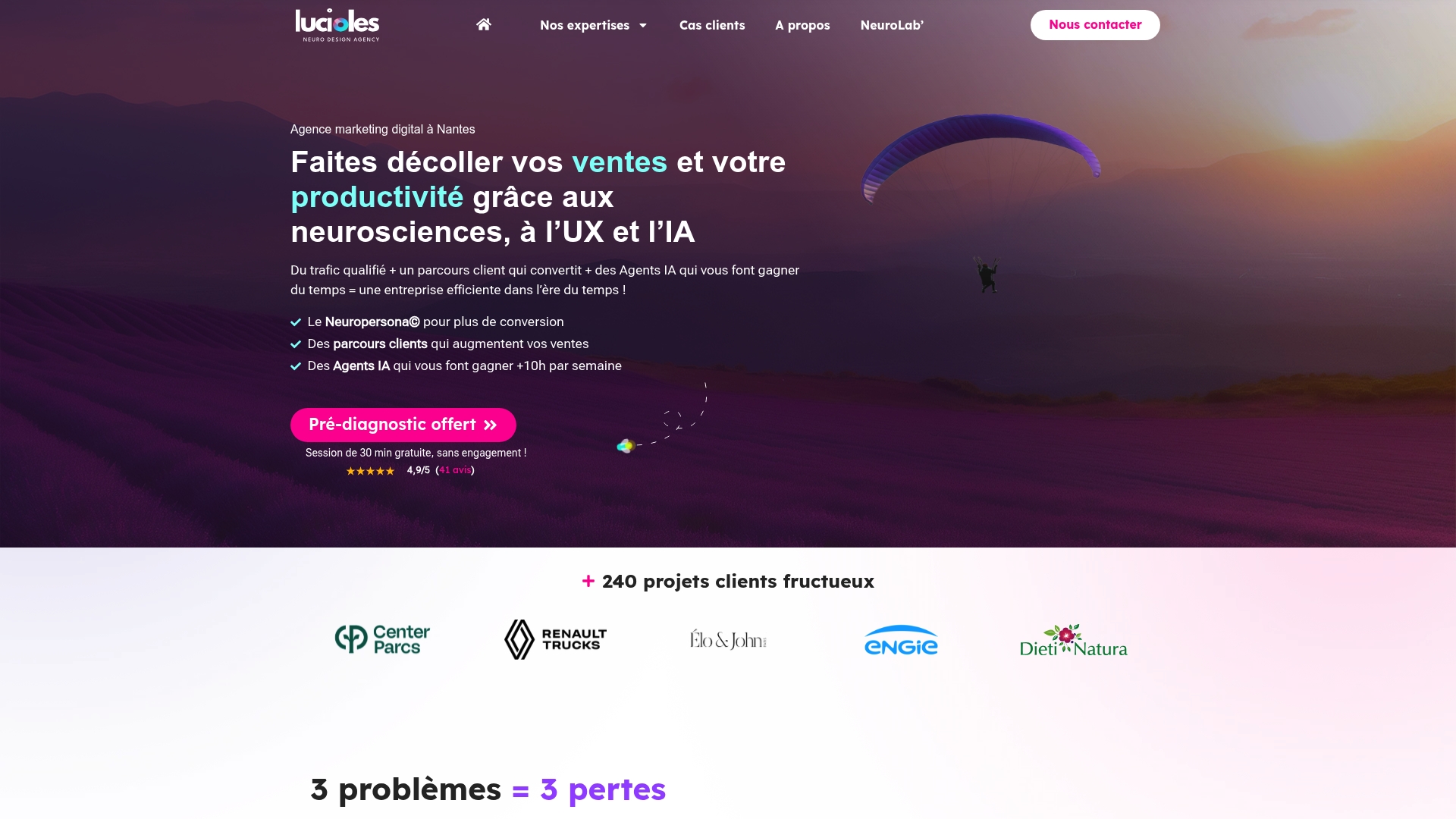 Intégrer l'UX à votre stratégie marketing pour plus de leads 3 https://lucioles.agency