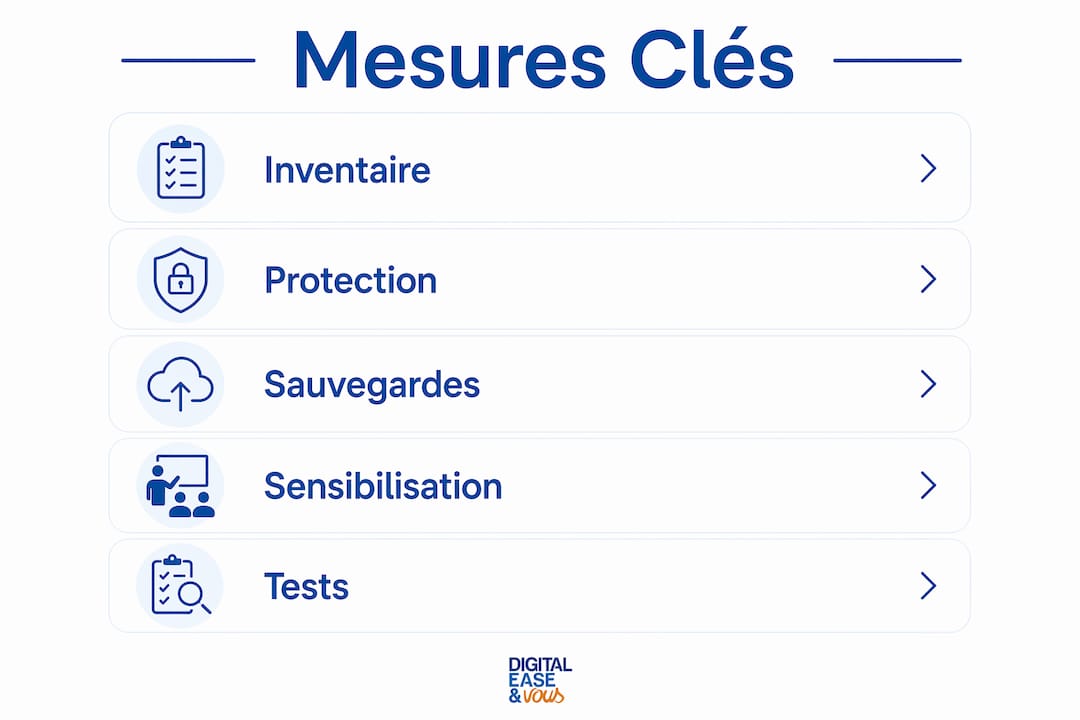 Cybersécurité PME : comprendre et agir en 2026 2 Les indispensables de la cybersécurité pour les petites entreprises en un coup d’œil