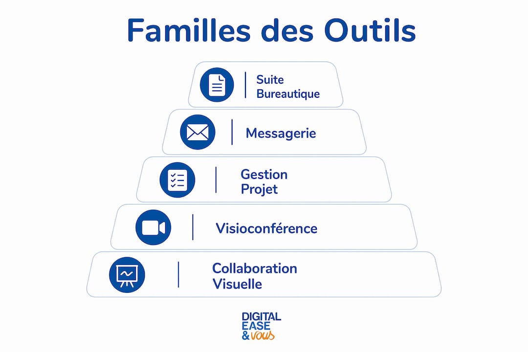 Qu'est-ce qu'un outil collaboratif ? guide PME 2026 2 Panorama des principaux outils collaboratifs à destination des PME