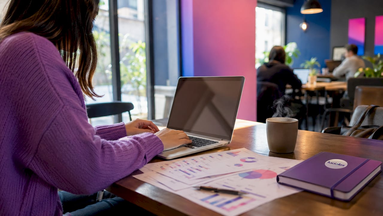 Marketing omnicanal : définition et stratégie 2026 1 Saisie de données omnicanales sur ordinateur