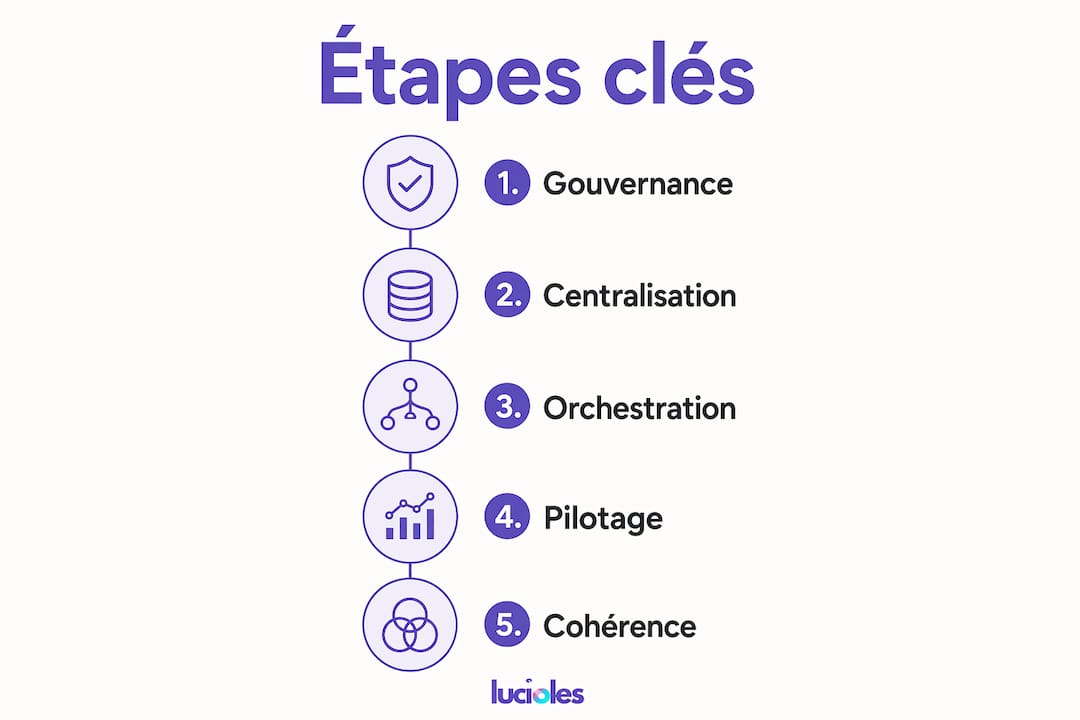 Construire un avantage concurrentiel digital en 2026 2 Tout savoir sur les étapes clés, les outils indispensables et les prérequis pour réussir sa transformation digitale : l’infographie à consulter