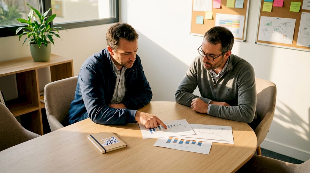 Rencontre entre dirigeants de PME : échanges autour du marketing et de la gestion comptable