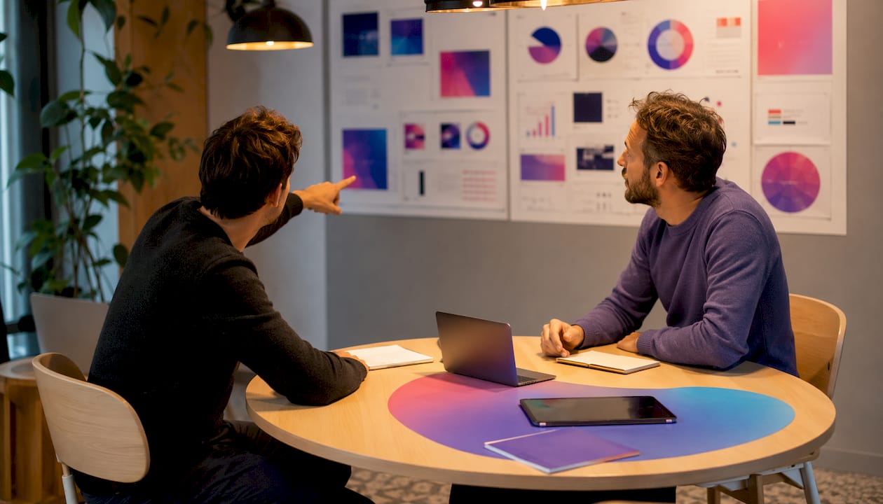 Meilleures alternatives à Neolyos.com pour le digital en 2026 2 Des chefs d’entreprise échangent autour de la cartographie des agences digitales.