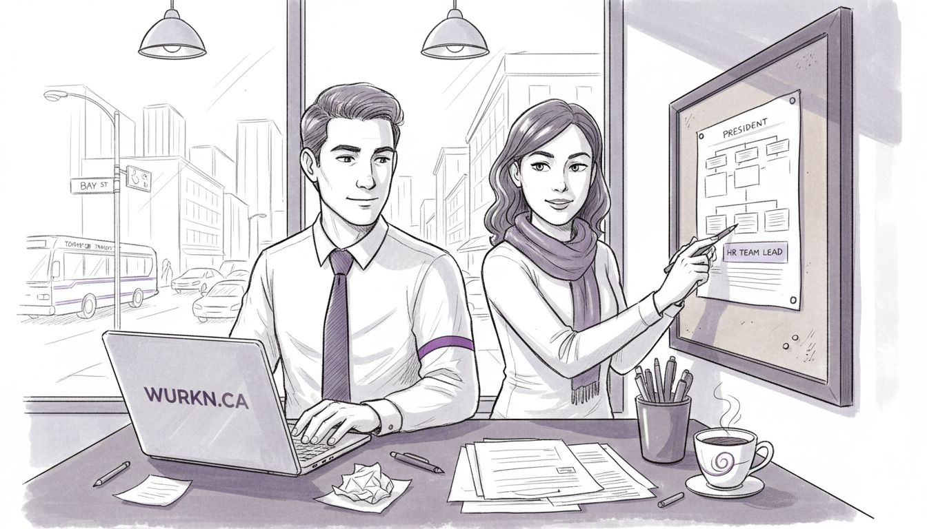 HR team working through change process