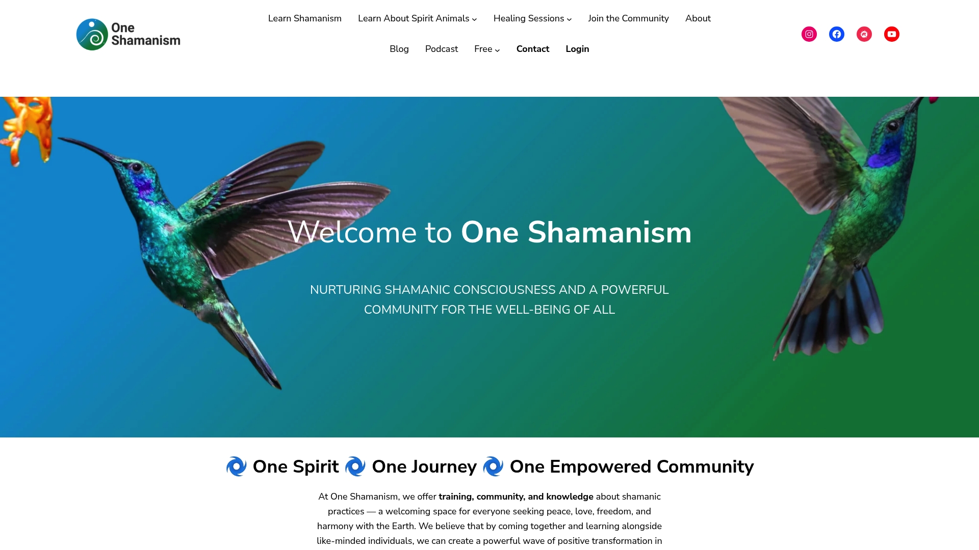 https://shamanism.one