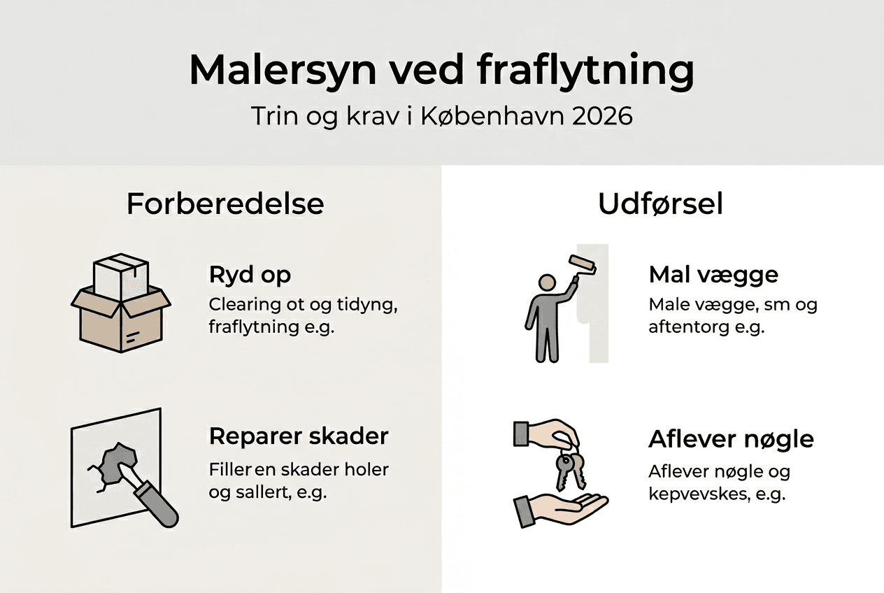 Illustration: Sådan foregår et malersyn – trin for trin