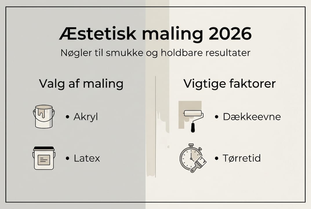 Oversigt: Forskellige malingstyper og hvad du skal være opmærksom på
