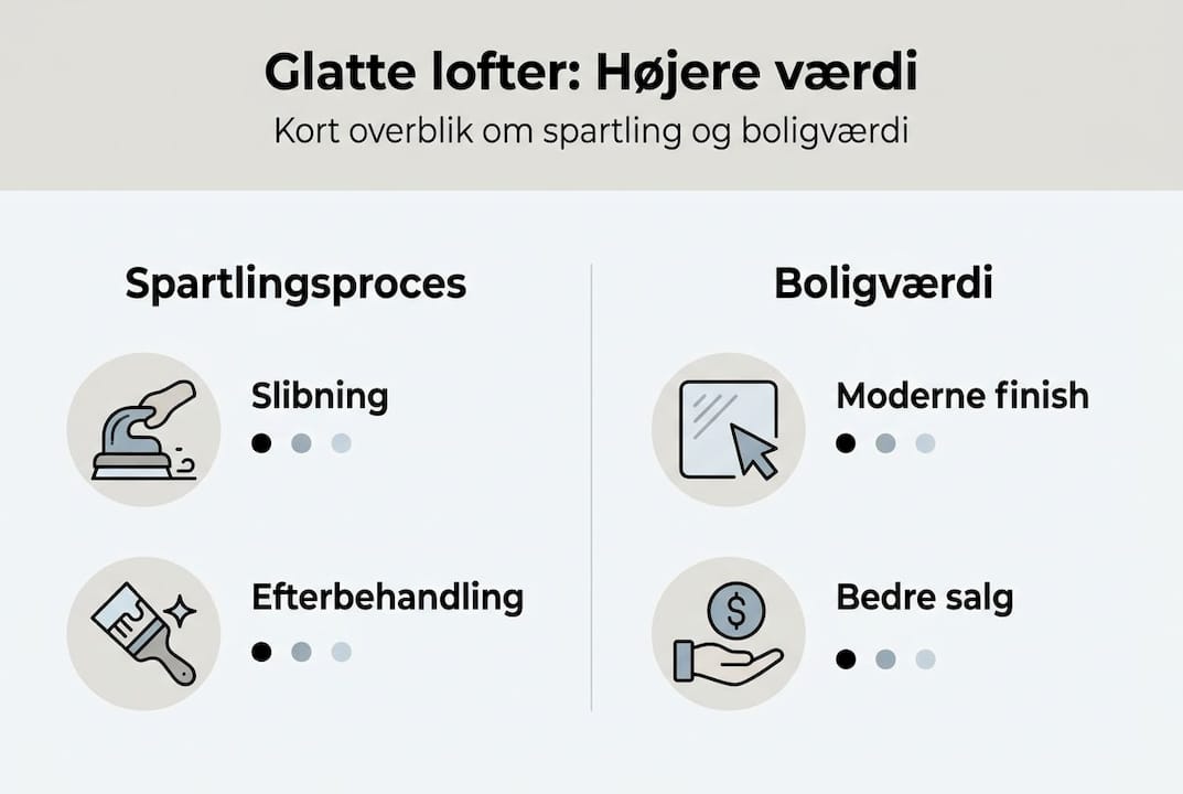 Sådan kan spartling løfte værdien af din bolig – en guide i billeder
