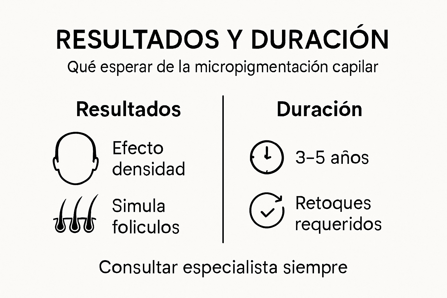 Infografía: todo lo que debes saber sobre los resultados y la duración de la micropigmentación