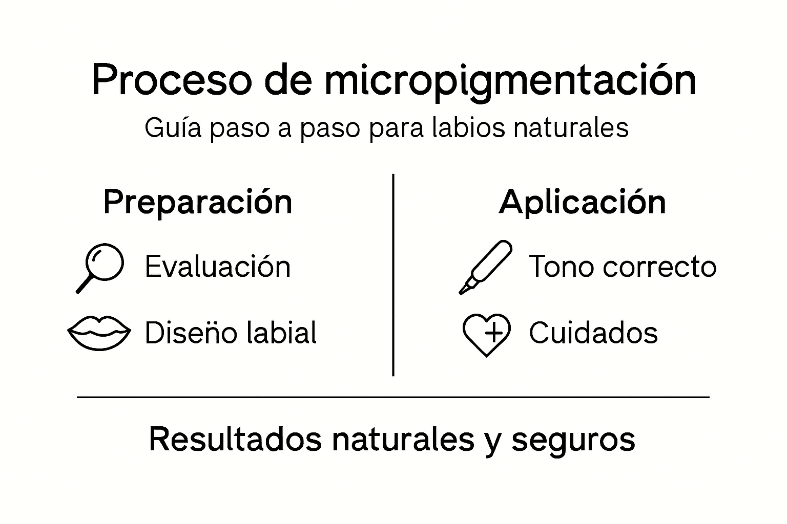 Guía visual: ¿Cómo se realiza la micropigmentación en los labios paso a paso?