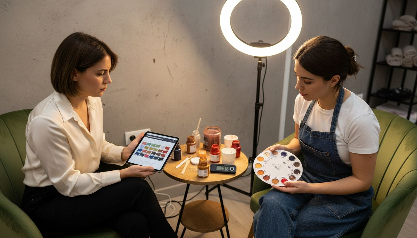 Asesoría personalizada sobre técnicas de diseño de cejas en nuestro centro de belleza