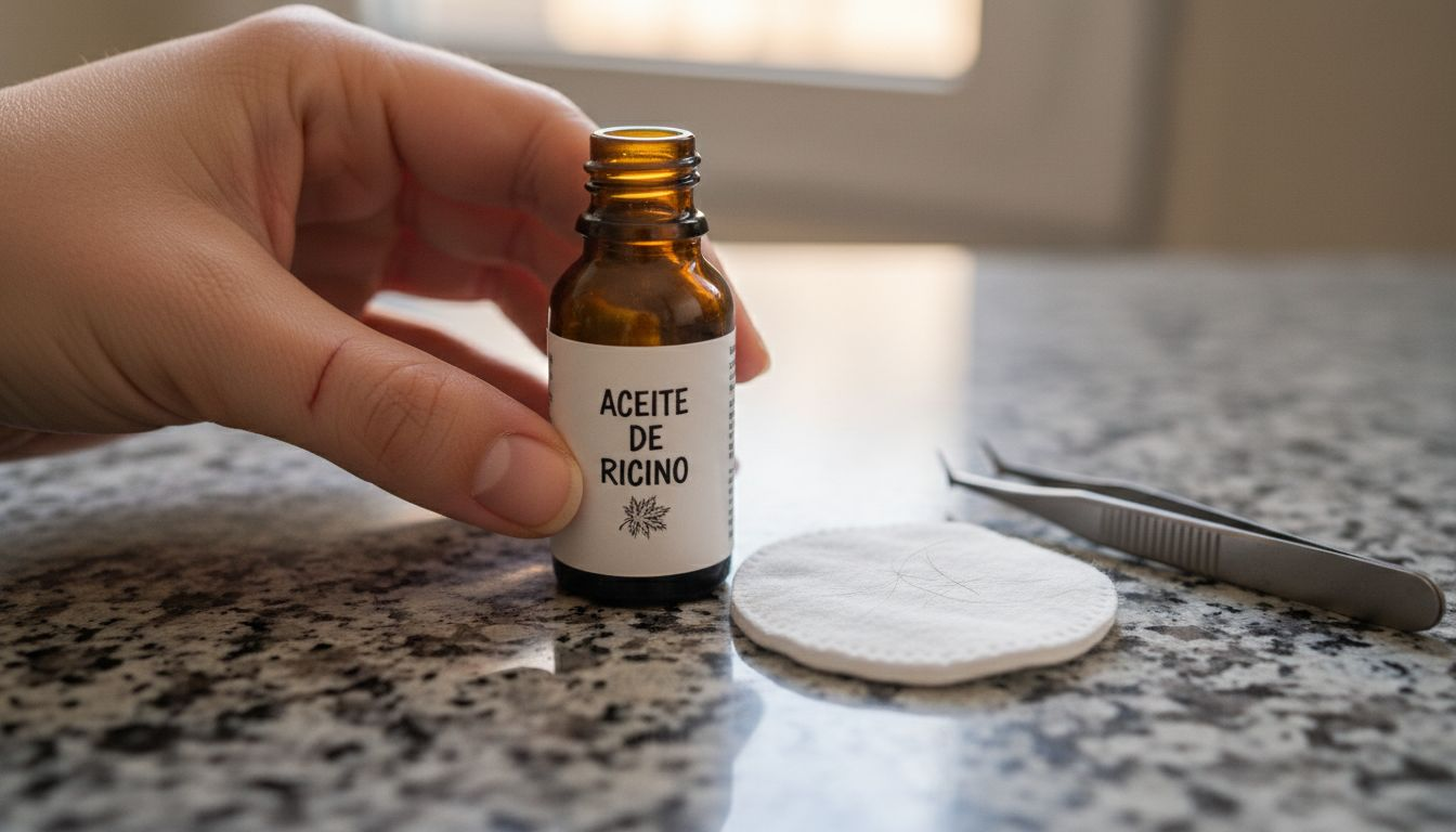 Productos para el cuidado de las cejas elaborados con aceites naturales