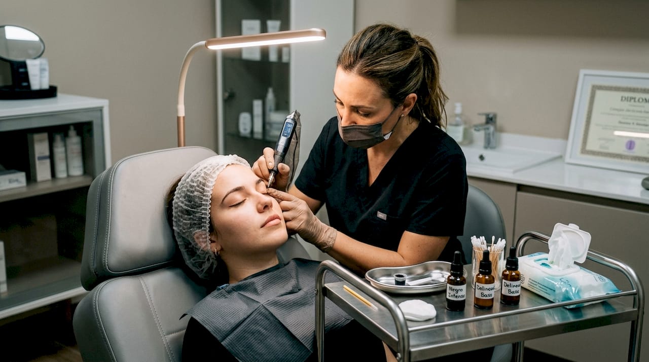 Delineado semipermanente realizado por expertos para un acabado impecable