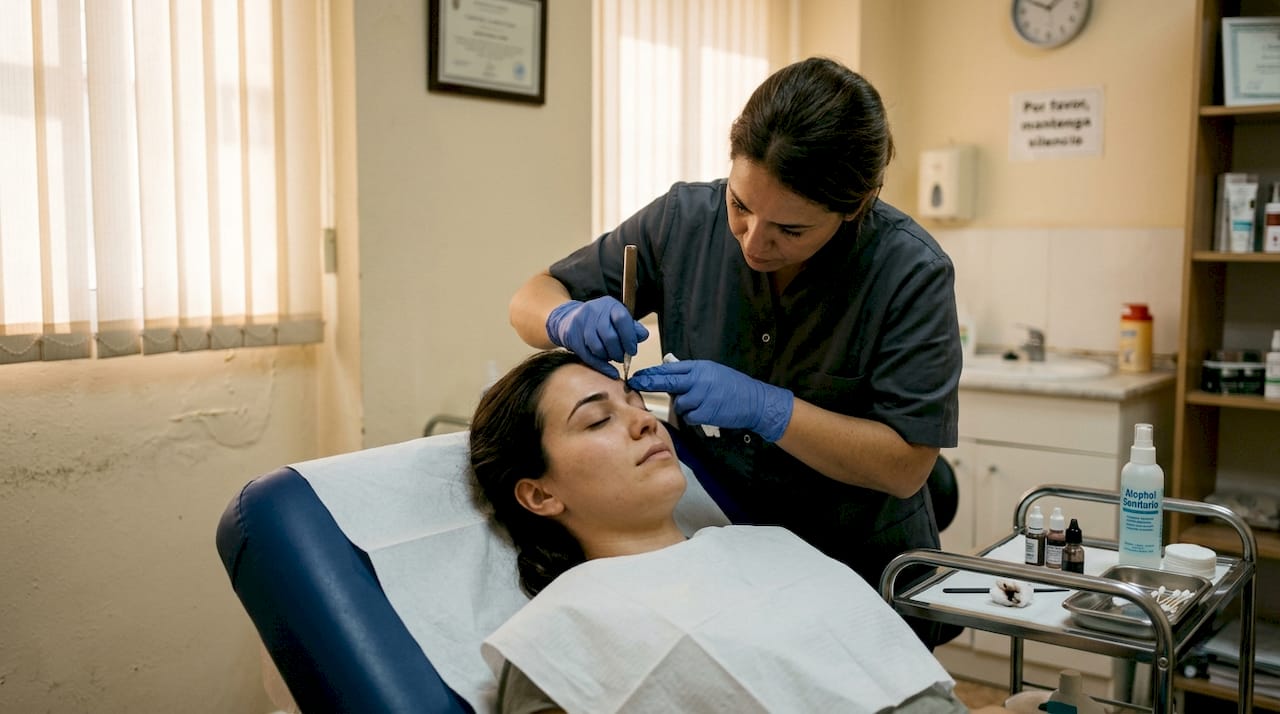 Diseño y perfeccionamiento de cejas mediante la técnica manual tebori