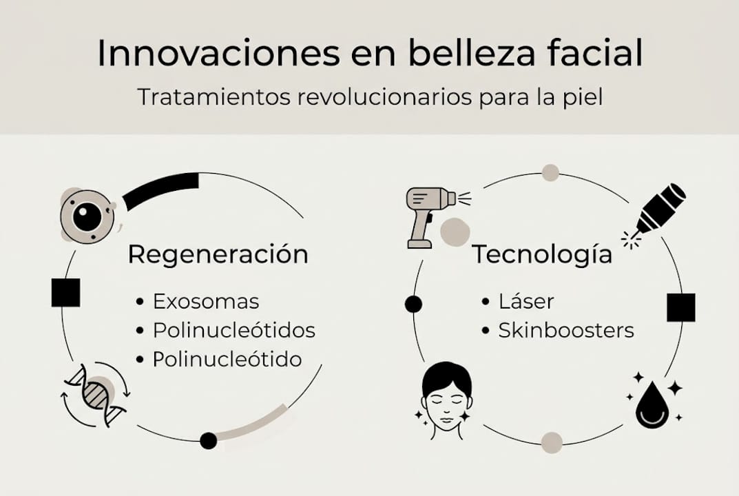 Guía visual sobre las últimas tendencias en tratamientos faciales innovadores