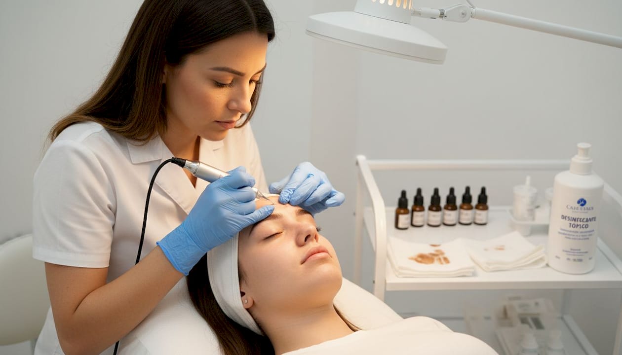 Diseño y micropigmentación de cejas para mujeres, realzando tu belleza de manera profesional.