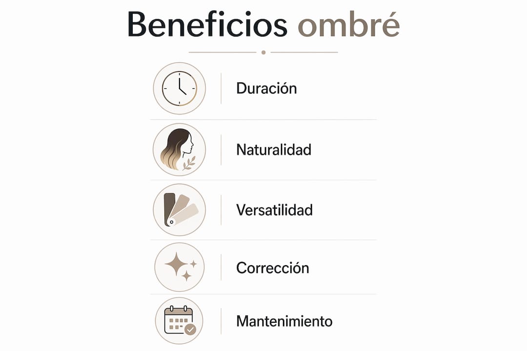 Infografía: Descubre los beneficios del efecto ombré en tus cejas, explicados paso a paso