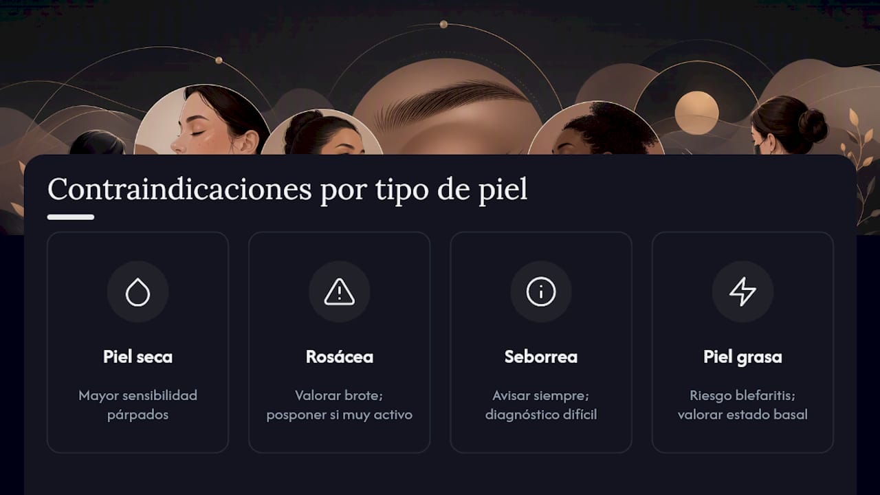 Tipos de piel y criterios de seguridad