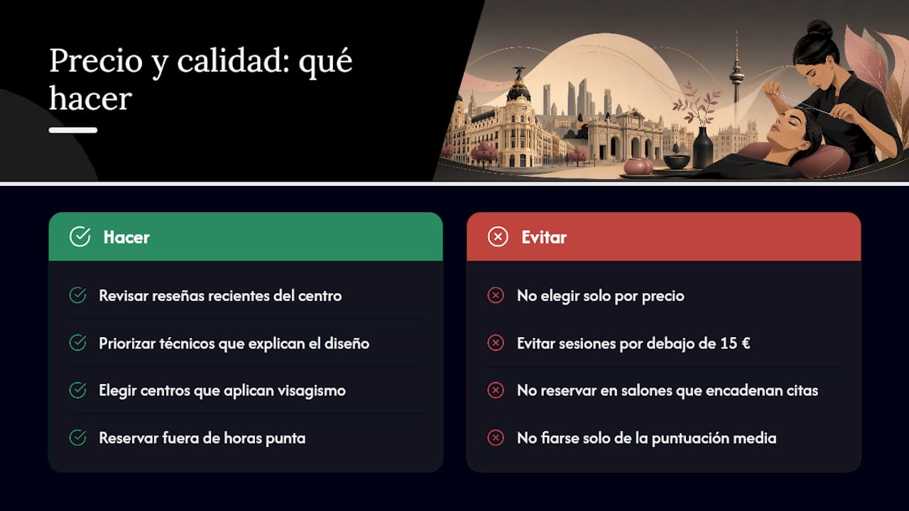 Lo que dicen los clientes sobre precio y calidad — overview diagram