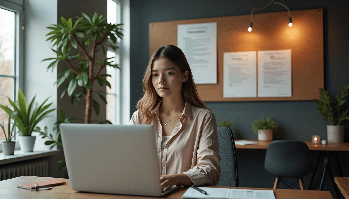Ondernemer werkt thuis aan Google Ads campagne