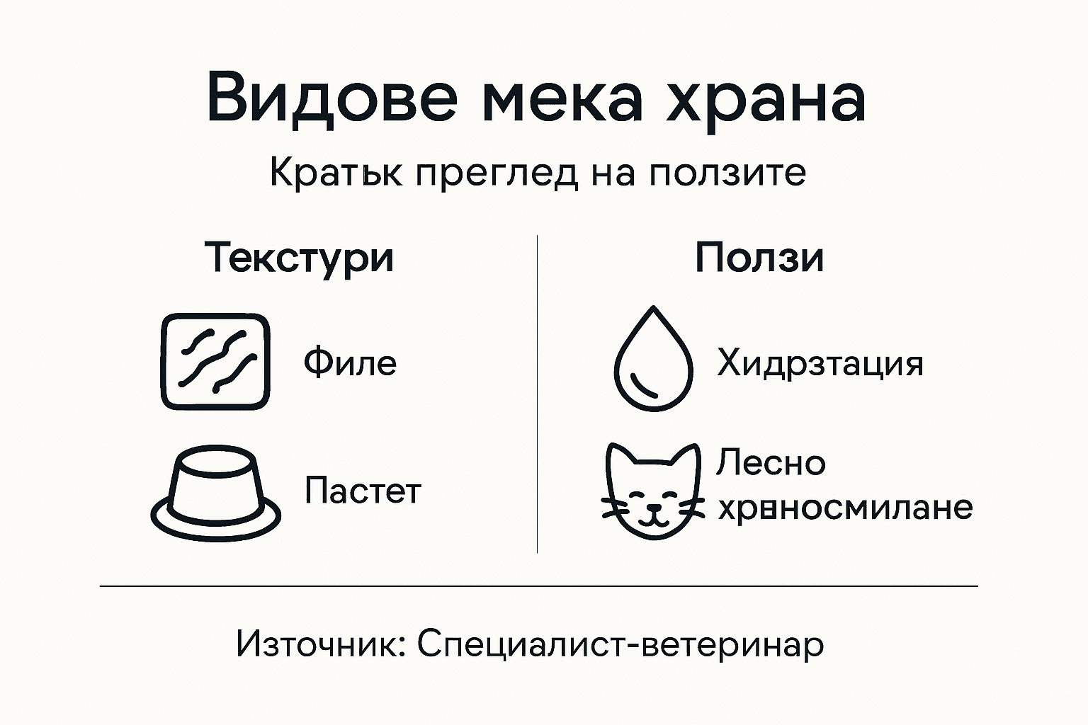 Инфографика: кои са основните видове меки храни и какви са техните предимства за здравето