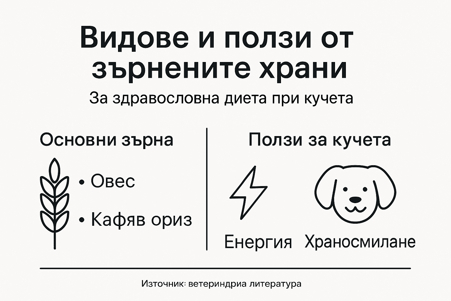 Инфографика: Различни видове зърнени храни и какви са ползите им за здравето