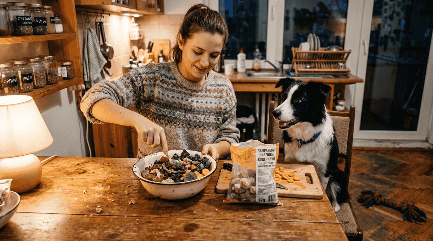 Как да осигурим разнообразно барф меню за нашето куче