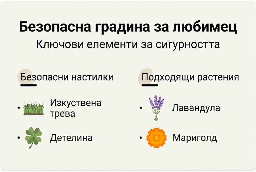 Инфографика: най-важните съвети за безопасност в градината