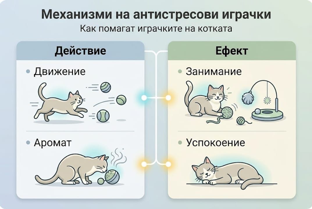 Инфографика: Как действат антистрес играчките