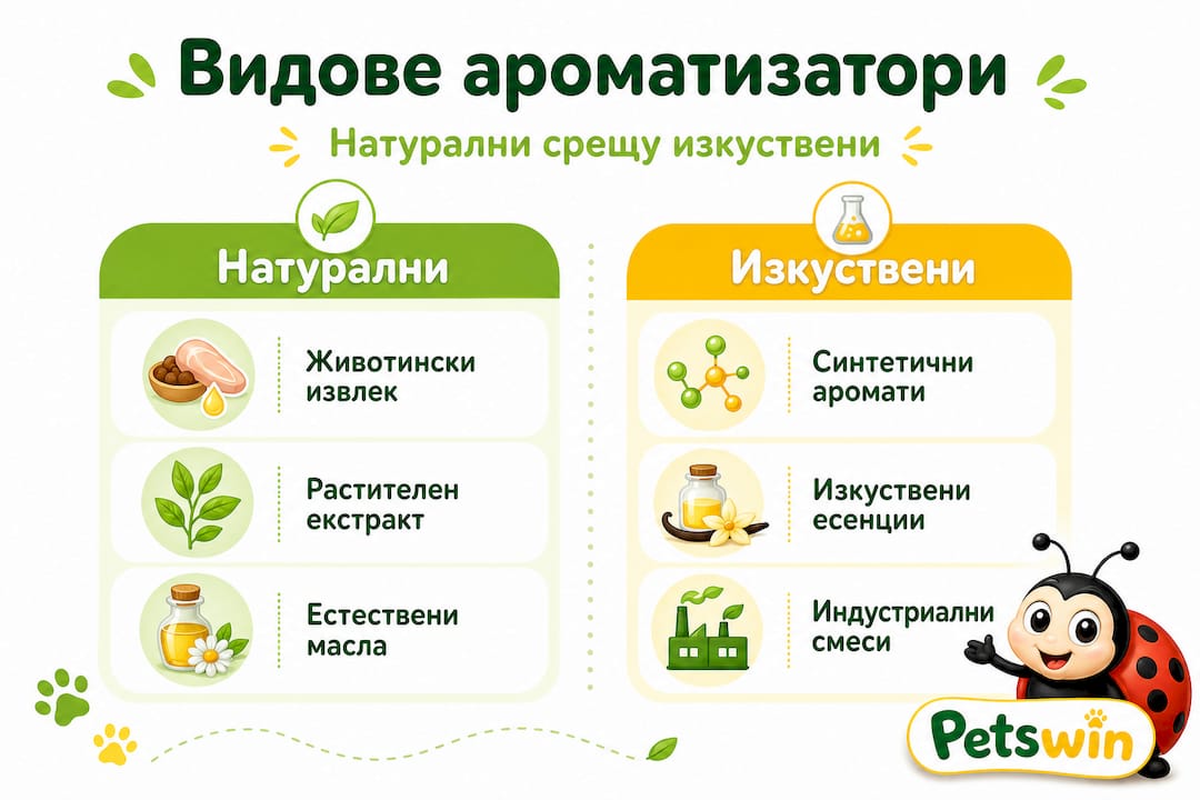 Инфографика: Какво трябва да знаем за натуралните и изкуствените ароматизатори в храните